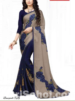 Sanjana Premium Shamuz Silk Saree